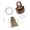 Brown, variant on HannLk Portable Metal Liquor Stove Comprising Stove Suitable for Outdoor Cooking