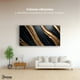 thumbnail image 2 of Cuadro Decorativo Canvas Abstracto Obsidiana Dorada 120x60, 2 of 3