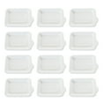 thumbnail image 6 of HAMPPLIES White Rectangular Paper Plates for Picnic and Bbq 50Pcs 6x4in, 6 of 8