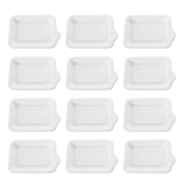 KAKOWELY 50 platos desechables para servir, vajilla para catering y barbacoas al aire libre.