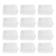 thumbnail image 1 of KAKOWELY 50 platos desechables para servir, vajilla para catering y barbacoas al aire libre., 1 of 5