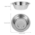 thumbnail image 3 of Comedero elevado para perros de acero inoxidable para montar en la pared, ahorra espacio y es ideal para cachorros y gatos., 3 of 7