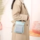 thumbnail image 4 of Bolso de PU para teléfono móvil de mujer, bolso de hombro suave en diagonal, bolso de mano con cremallera de tendencia, 4 of 6