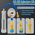 thumbnail image 3 of Kit de Prevención de Reflujo del Inyector de Tinte de Aceite de CA, con Acoplador Rápido de Lado Bajo R134A y R1234YF, Adaptador Mini Dividido R410A, 3 of 8