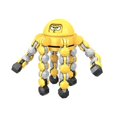 thumbnail image 3 of Transformable Octopus Robot Fidget Spinner - Gyro Mechanical Top DIY Deformation Robot Toy with Changeable Face for Kids and Adults - Unique Finger Chain Design and Durable Metal Construction, 3 of 5