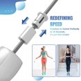 thumbnail image 2 of Jump Rope for Fitness, Lightweight PVC Skipping Rope for Men Women Adults Exercise with ABS Handles & Training Poster, Adjustable Tangle-Free Workout, 2 of 6