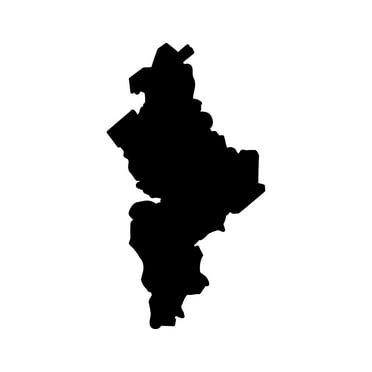 Nuevo Leon State Shaped Sticker Decal Die Cut - Self Adhesive Vinyl - Weatherproof - Made in USA - Many Color and Sizes - nl nle mexico free and sovereign state of