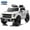 White, variant on Ford F150 Electric Car for Kids, 12V Ride on Cars Toys for Toddler with Remote Control, Powered Ride on Car with Bluetooth LED Light, Gift for Boys Girls 3-6, Black