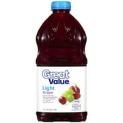 Great Value Light Grape Juice Cocktail, 64 Fl. Oz.