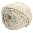thumbnail image 3 of Cuerda de algodón para manualidades, bricolaje, hilo de algodón para tejer, manualidades, hilo de cuerda trenzada, 6 mm, 50 m, 1 rollo seitruly HA001999-04, 3 of 6