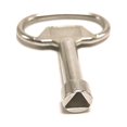 thumbnail image 1 of Juego de 2 llaves triangulares de metal para cerradura triangular de 8 mm, 1 of 1