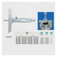 thumbnail image 2 of 0-25mm 0-50mm 0-100mm 0-150mm Depth Micrometer 0.01mm Depth Micrometer Gauge With Rods Depth Caliper Measuring Tools ,Easy to Operate, 2 of 6