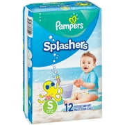 Pampers Splashers Size S Disposable Swim Pants 12 ct Pack