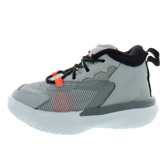 Nike Jordan Zion 1 Bt Baby Boys Shoes Size 4, Color: Grey/Orange