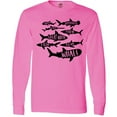 thumbnail image 3 of Inktastic Types of Sharks Long Sleeve T-Shirt, 3 of 5