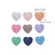 thumbnail image 2 of unbranded 100Ud Calcomanías Decorativas Corazón De Resina Con Para Complementos Y Artesanías, 2 of 6