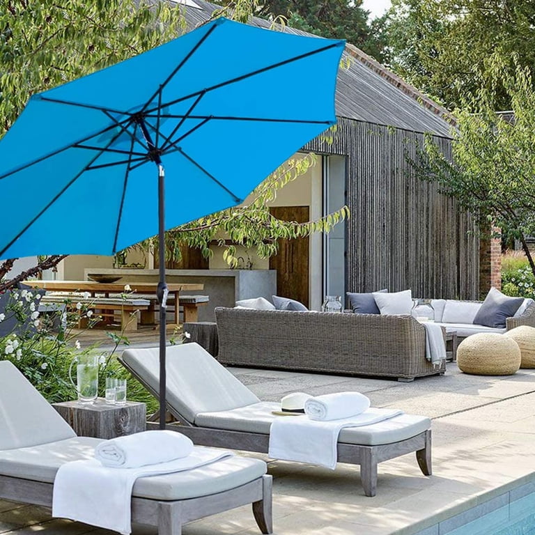 adjustable stand alone tilt patio umbrella with base Best Choice Products 10ft 3-Tier Umbrella, Market Sun Shade w/ Adjustment, Easy Crank 10 round tilting patio umbrella with crank Galtech 779 8x11' Oval Deluxe