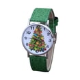 thumbnail image 1 of Reloj de cuarzo para mujer, relojes para mujer, reloj de cuarzo informal de moda para mujer, reloj con esfera brillante y correa de cuero., 1 of 2