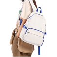 thumbnail image 1 of 1pc Men's Large Capacity Computer Backpack, Travel Backpack For Business Travel, High School Junior High School Student College Student Schoolbag, Men's Women's Backpack, Spine Protection Bag, 1 of 5