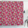 thumbnail image 1 of Ambesonne Sugar Skull Shower Curtain, Mexican Holiday, 69"Wx84"L, Multicolor, 1 of 3