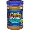Adams Natural Creamy Peanut Butter, 36-oz