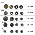 thumbnail image 4 of jesticaly 100 Piece/set 10-17mm Snap Button Fastener Set Sewing Buttons Kit Clothes Jacket Needlework Press Stud Decoration, 4 of 6