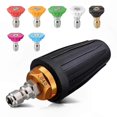 thumbnail image 1 of Pressure Washer Spray Tips Kit with 7 Nozzle Patterns 4.0 GPM 4.0 Orifice Size for Cleaning Tasks, 1 of 3