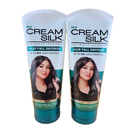 Cream Silk Ultimate Reborn Hairfall Defense Tri-Oleo Conditioner, 180 ml (2 pack)