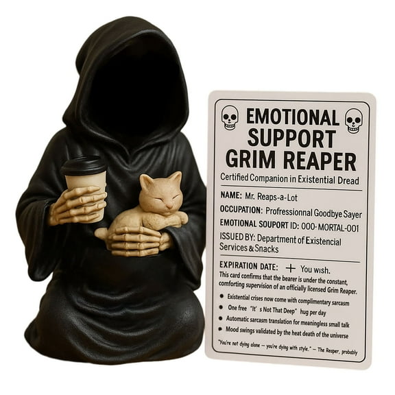 Gothic Statue Resin Desktop Ornament Dark Art Collectible Figurine Home Shelf Decoration Unique