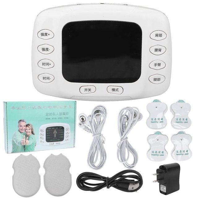 Multifunctional Electronic Pulse Massager Fatigue Relief Electric Muscle Stimulator Us Plug 110240v-SinKeeU