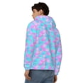 thumbnail image 4 of Kdxio Purple Dragon Scales Print Men Hoodies Casual Hoodies for Men with Zip Pockets Full Zip Long Sleeve Sweatshirt Sports Hooded Jacket-XX-Large, 4 of 5