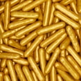 thumbnail image 2 of Krazy Sprinkles - Edible Metallic Gold Rods - Bold Cake Decoration, 1lb Bag, 2 of 4