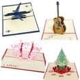 thumbnail image 5 of 3D Greeting Cards 4 PK Pop Up Card For Anniversary, Birthday, Valentine, Wedding, Congratulations Cards, 5 of 8