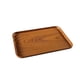 thumbnail image 1 of Bandeja rectangular de plástico para fiestas, restaurantes, picnic interior o exterior, camping, 1 of 5