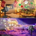 thumbnail image 3 of Christmas Projector Lights Outdoor, with 16 HD Pattern Slides and Remote Control, Waterproof LED Christmas Outdoor Projector Christmas Decoration, 3 of 5