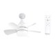 thumbnail image 2 of Donemore 18 In Socket Fan Light Ceiling Fans with Lights and Remote, Detachable LED Ceiling Fan with Lights, Light Bulb Screw in Ceiling Fan for Bedroom, Kitchen, Living Room, Closet, 2 of 9