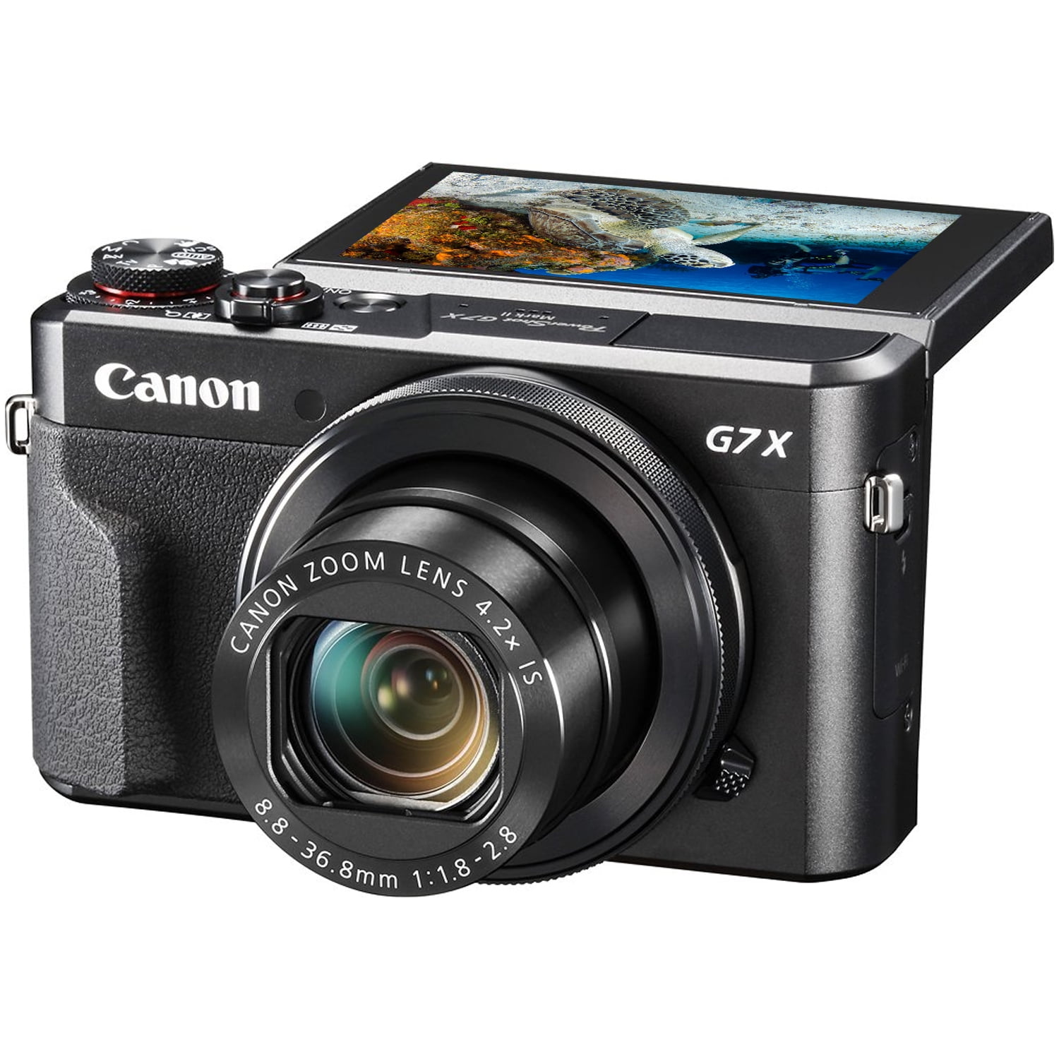 Canon PowerShot G7 X Mark II 20.1MP Digital Camera- Black