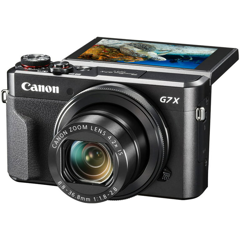 Canon PowerShot G7 X Mark II 20.1MP Digital Camera- Black ...