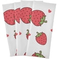 thumbnail image 7 of Kitchen Dish Towels, Cute Strawberry Kitchen Towels Set of 6 Super Soft Absorbent Dish Towels Set Microfiber Polyester Kitchen Dish Cloths Decorative Tea Towels, 28"x18", 7 of 7