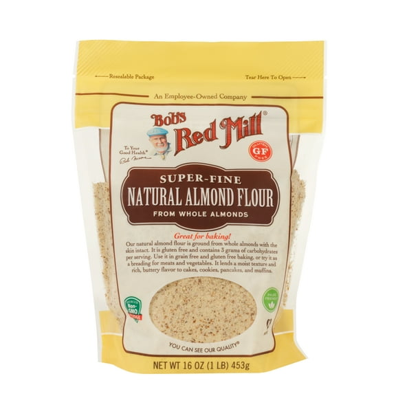 Bobs Red Mill Natural Almond Flour, 16 Ounce -- 4 per case.