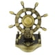 thumbnail image 5 of Decoración pirata Aleación Estilo retro Brillante Durable Adornos de timón náutico para bares de casas, 5 of 10