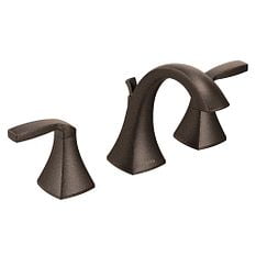 Moen T6905ORB Voss Double Handle Widespread Bathroom Faucet, Available in Various Colors