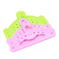 thumbnail image 5 of 10 piezas de plástico perchas de ropa de doble color accesorio de muñeca para muñeca de 18 pulgadas, 5 of 5