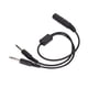 thumbnail image 1 of Adaptador Avención Auriculares Adaptador Adaptador Single Plug Un cable de doble enchufe GA de Adaptador de Auriculares General, 1 of 7