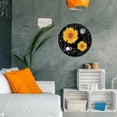 thumbnail image 6 of Vintage Decor Records Wall Decor Signs Hippie 1950s Decor Collage Display Decorations Sunflower Waterproof, 6 of 9