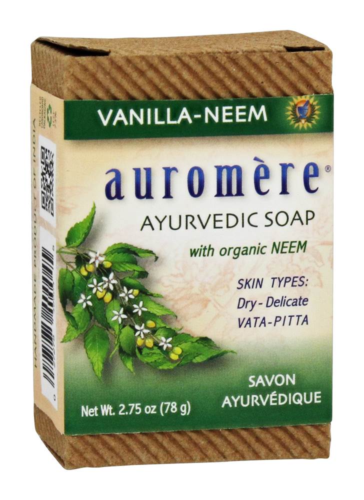auromere ayurvedic soap