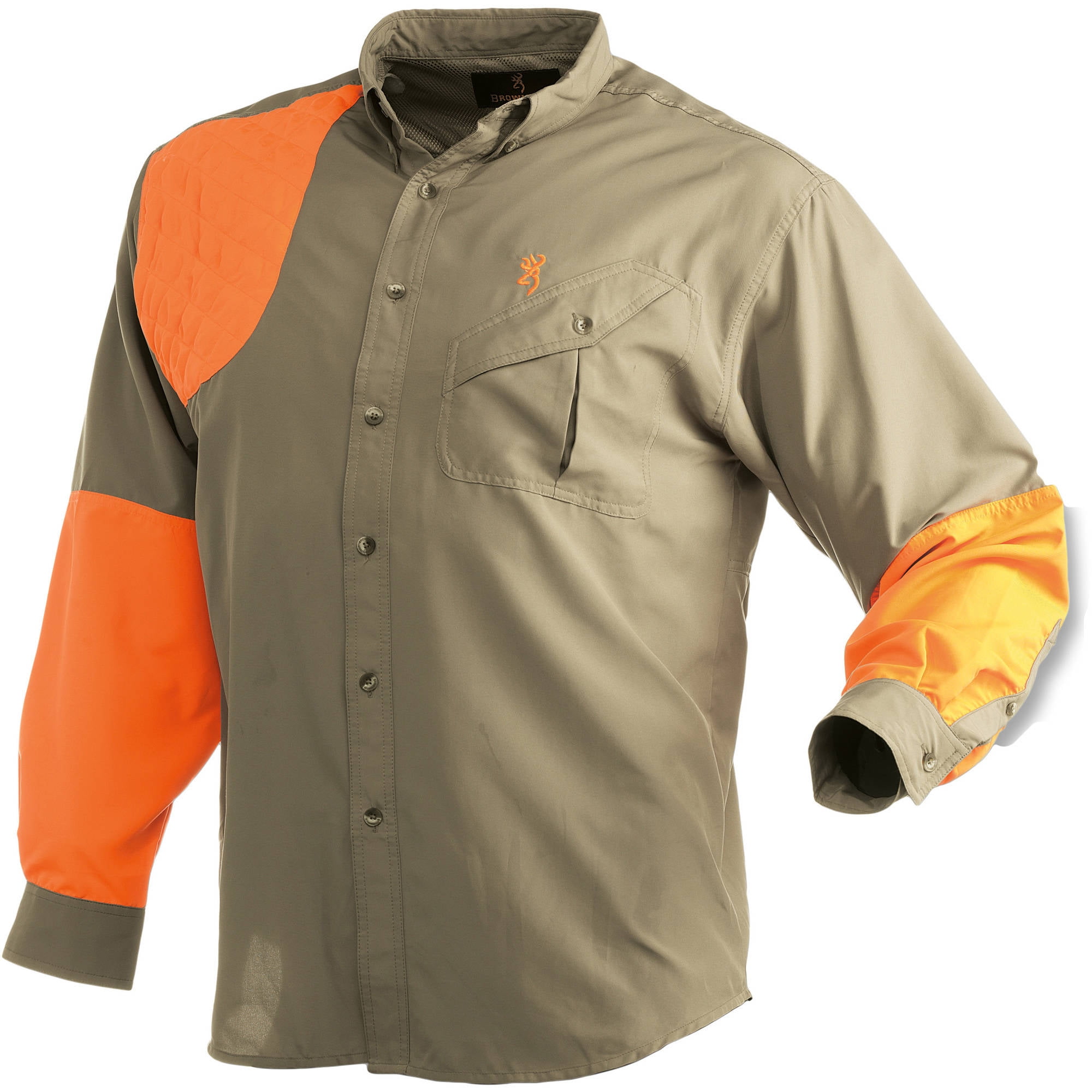NEW BROWNING CROSS COUNTRY LONG SLEEVE BUTTON UP UPLAND HUNTING SHIRT