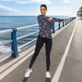 thumbnail image 6 of FORMRS Womens Long Sleeve Shirts UPF 50+ Sun Protection Quick Dry Fishing Hiking Tops, Size S-2XL, Red and Blue Fireworks Pattern, 6 of 8