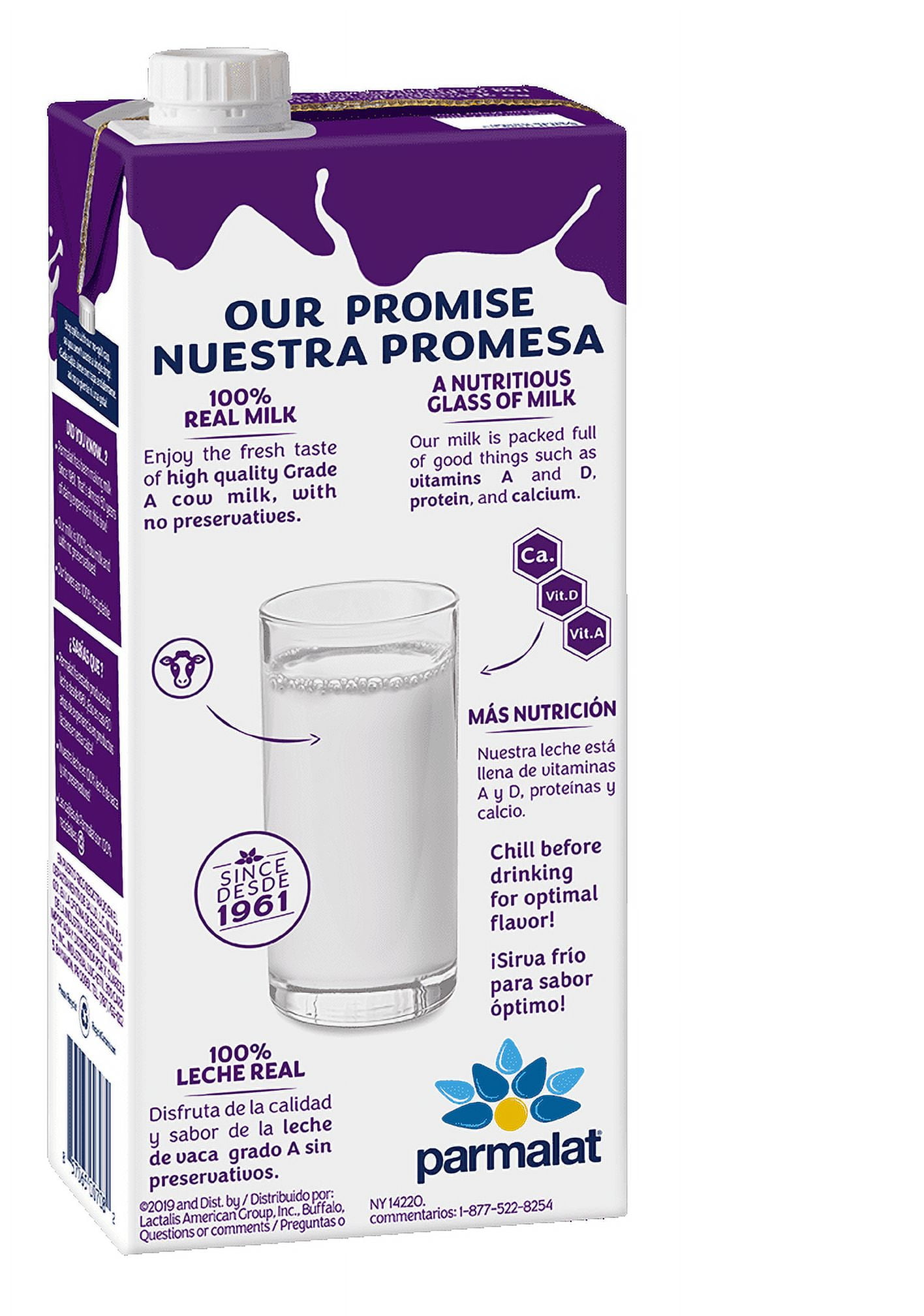 Parmalat Fat Free Milk, 32 fl oz