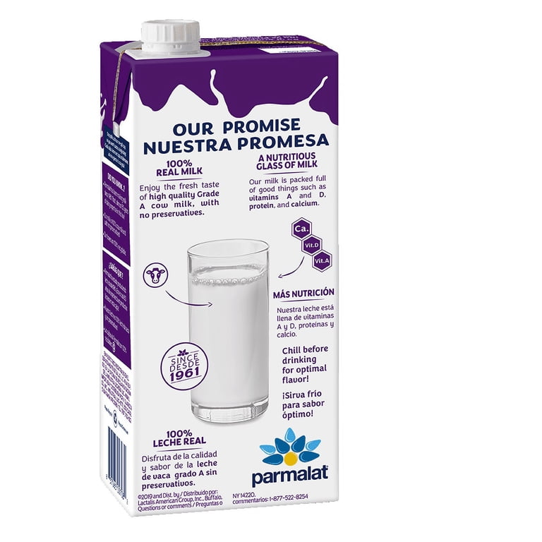 Parmalat Fat Free Milk, 32 fl oz - Walmart.com